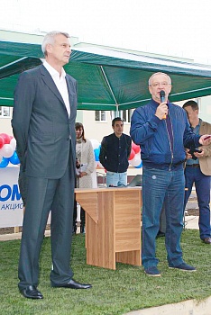 Сдача домов в п. Старатель 15.09.2016