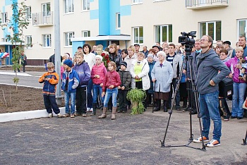 Сдача домов в п. Старатель 15.09.2016